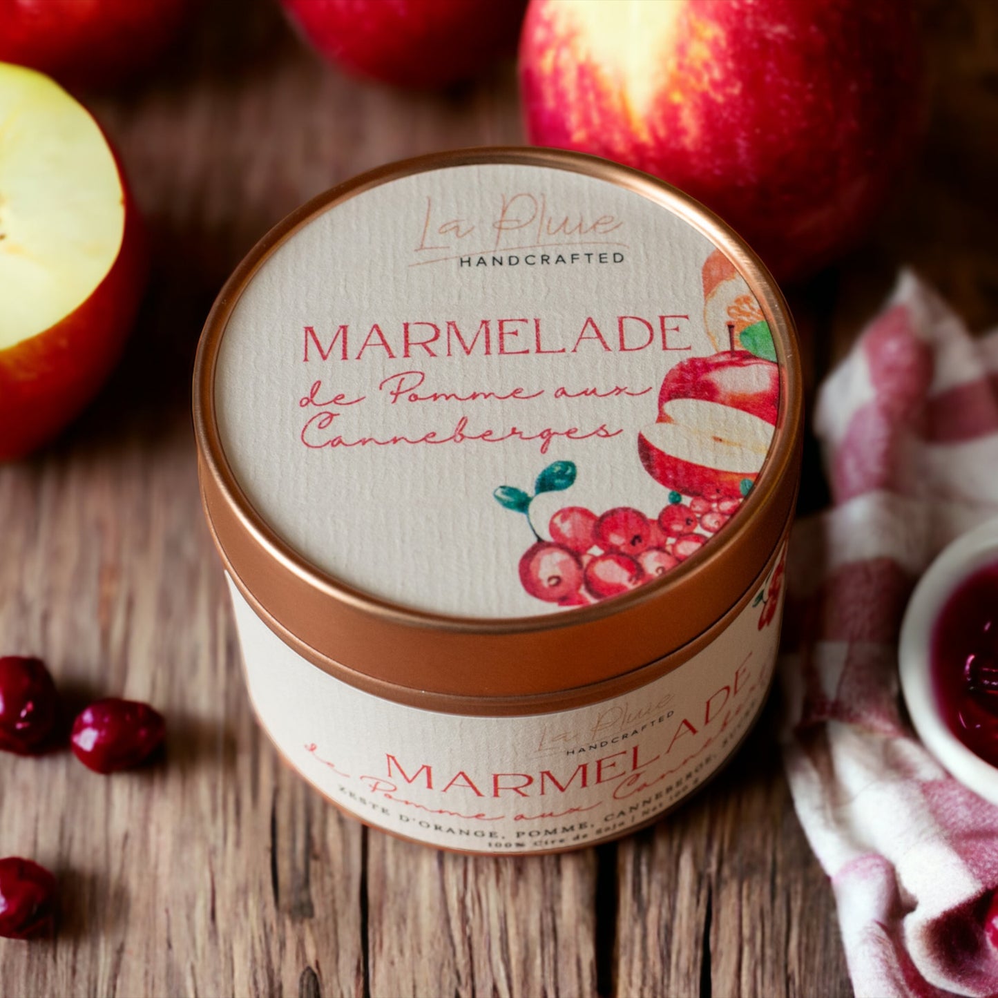 Cranberry-Apfel-Marmelade